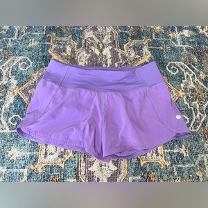 Lululemon Speed Up Shorts Purple Size 6